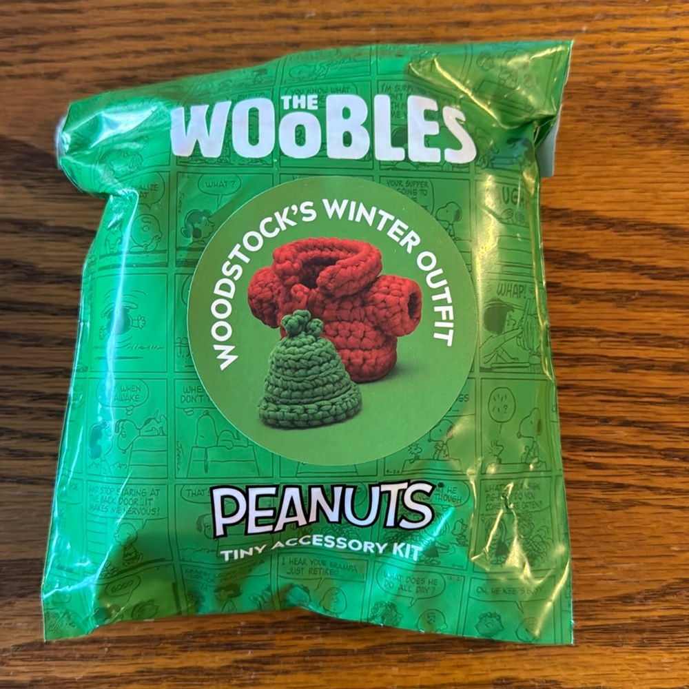 Woobles Woodstock Winter Outfit new in package no hook